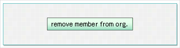 remove member from organisation button